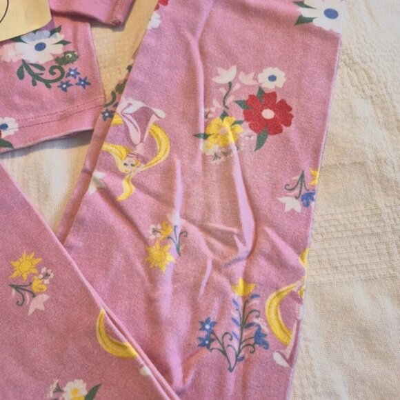 Hanna Andersson girls size 140 or 10 Disney pink pajama set, GUC for fade - Picture 2 of 12